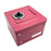Password Lock Money Box Coin Saving Banknote Cash Piggy Bank Metal Safe Box - Pink - 1