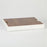 30L Home Outdoor Foldable Storage Box Wood+PP Lidded Organizer Case, 430x285x230mm - White - 5
