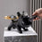 Entryway Key Tray Resin Bulldog Sculpture Table Organizer Home Decoration - 2