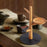 Q3 Wood Wireless Charger Bluetooth-compatible Speaker Night Lamp USB Charging Smart Human Sensing Magnetic Ambient Light - Style A - 4