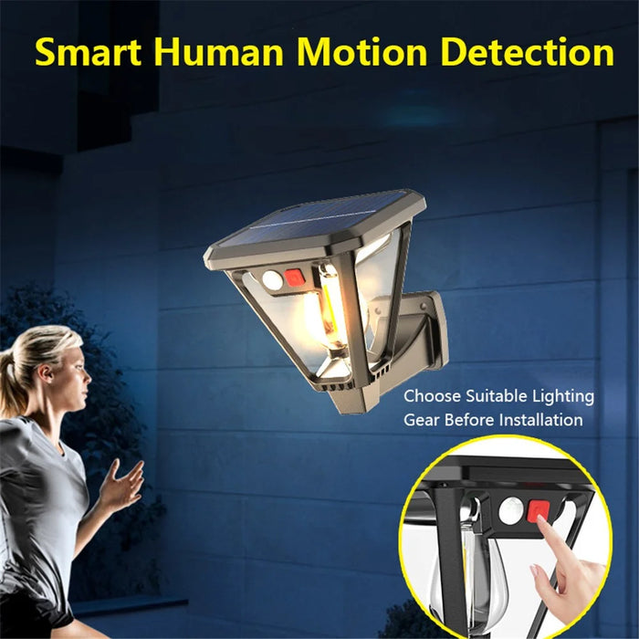 Solar Power Outdoor Waterproof Light Garden Yard Lawn Ground Inserting Tungsten Lamp - 4