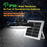 Hanging Solar Light Waterproof Garage Garden Patio LED Lamp with Remote Control - 3