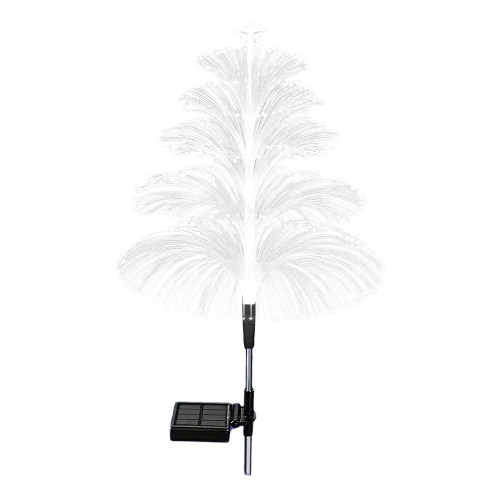 Five-Layer Fiber Optic Solar Jellyfish Light Outdoor Garden Lawn Waterproof Decorative Light - 1