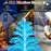 Five-Layer Fiber Optic Solar Jellyfish Light Outdoor Garden Lawn Waterproof Decorative Light - 3