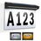 30-LED Solar Address Sign House Numbers Light with 5 Alphabet+3 Group Number+4-Grid Paper - 3