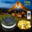 12m Solar Powered String Lights 120-LED Lamps for Tree Patio Garden - Warm White - 1