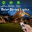 12m Solar Powered String Lights 120-LED Lamps for Tree Patio Garden - Warm White - 2