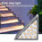 12Pcs 13-LED Solar LED Step Lights Anti-Theft Waterproof Outdoor Stair Decorative Lights - Warm Light - 5