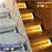 12Pcs 13-LED Solar LED Step Lights Anti-Theft Waterproof Outdoor Stair Decorative Lights - Warm Light - 6
