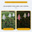 2Pcs Solar Powered Fiber Optic Christmas Tree Shape Ground Stake Light Garden Decoration - 7