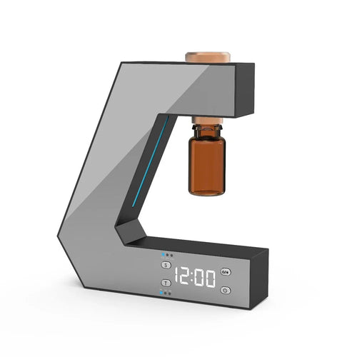 Pure Essential Oil Aromatherapy Machine Intelligent Timing Automatic Aroma Diffuser - Black - 1