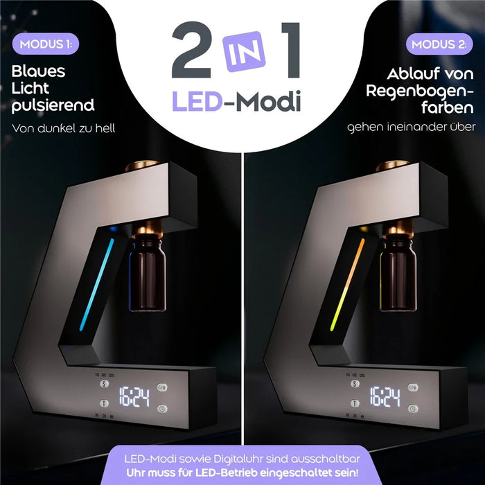 Pure Essential Oil Aromatherapy Machine Intelligent Timing Automatic Aroma Diffuser - Black - 5