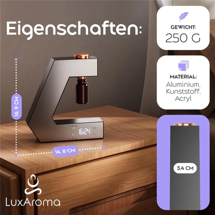 Pure Essential Oil Aromatherapy Machine Intelligent Timing Automatic Aroma Diffuser - Black - 7