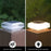 Clear Shell Solar Fence Post Light Fence Post Cap Lamp for Deck, Patio, Garden - 4
