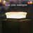4-LED Fence Post Light Solar Powered Fence Post Cap Lamp for Deck, Patio, Garden - 4