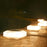 4-LED Fence Post Light Solar Powered Fence Post Cap Lamp for Deck, Patio, Garden - 6