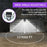 Independent Solar Panel 3-Head LED Wall Lamp PIR Human Body Sensing Villa Garden Yard Light - 4