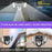 Independent Solar Panel 3-Head LED Wall Lamp PIR Human Body Sensing Villa Garden Yard Light - 6