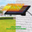 244LED Hanging Solar Light Waterproof Yard Garden Patio Human Body Sensing Light with Remote Control - 3