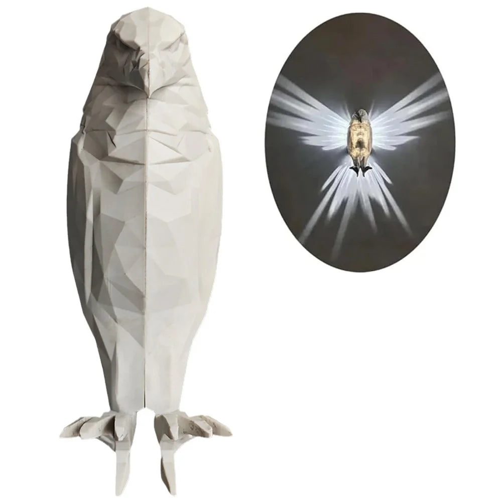 Eagle Shape Creative Wall Lamp LED Night Light Home Restaurant Bar Decoration - 1
