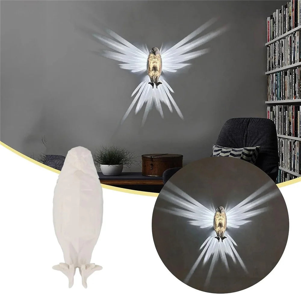 Eagle Shape Creative Wall Lamp LED Night Light Home Restaurant Bar Decoration - 3