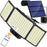 234LED Waterproof Outdoor 3-Head Solar Lamp Motion Sensor Garden Yard Wall Light with Remote Control - 2
