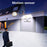 234LED Waterproof Outdoor 3-Head Solar Lamp Motion Sensor Garden Yard Wall Light with Remote Control - 6