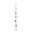 Crystal Raw Stone Wind Chime Hanging Ornament Home Wall Decor - 2