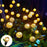 10-Head Solar Morocco Ball Light 2 Modes Landscape Garden Lawn Ground Light - Warm White Light - 3