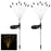 2Pcs 8-Head Solar Powered Firefly Light 2 Modes Landscape Garden Lawn Decorative Ground Light - Warm White Light - 1