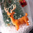 Christmas Gift Window Display Glass Cover LED Light Ornaments - Star and Deer - 3