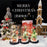 Christmas Gift Window Display Glass Cover LED Light Ornaments - Star and Deer - 6