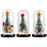 Christmas Gift Window Display Glass Cover LED Light Ornaments - Star and Deer - 7
