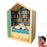 Anxiety Bookshelf Ornament Handmade Mini Room Box Wooden Miniature Book Shelf - 1