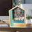 Anxiety Bookshelf Ornament Handmade Mini Room Box Wooden Miniature Book Shelf - 2