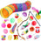 22Pcs / Set Cat Toys Set with Collapsible Tunnel Tube Interactive Cat Feather Toy Mouse Crinkle Balls - 1