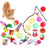 22Pcs / Set Cat Toys Set with Collapsible Tunnel Tube Interactive Cat Feather Toy Mouse Crinkle Balls - 2