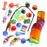 22Pcs / Set Cat Toys Set with Collapsible Tunnel Tube Interactive Cat Feather Toy Mouse Crinkle Balls - 3