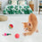 22Pcs / Set Cat Toys Set with Collapsible Tunnel Tube Interactive Cat Feather Toy Mouse Crinkle Balls - 7