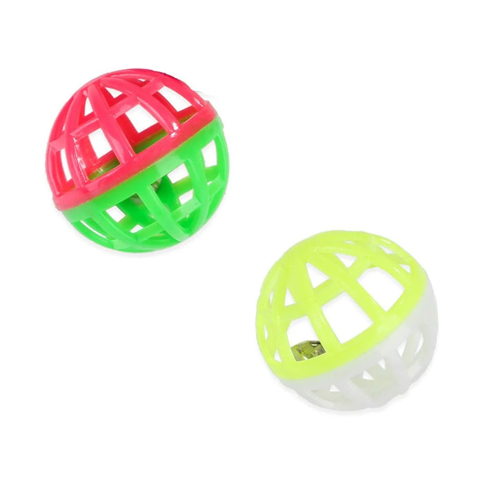 21Pcs / Set Cat Toys Set with Camouflage Tunnel Interactive Cat Toy Feather Mouse Crinkle Balls - 6