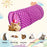 30Pcs / Set Cat Toys Set with Purple Tunnel Interactive Cat Toy Feather Fish Mouse Crinkle Balls - 2