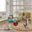 21Pcs / Set Cat Toys Set with T-Shaped Colorful Tunnel Interactive Cat Toy Feather Mouse Crinkle Balls - 5