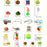 21Pcs / Set Cat Toys Set with T-Shaped Colorful Tunnel Interactive Cat Toy Feather Mouse Crinkle Balls - 7