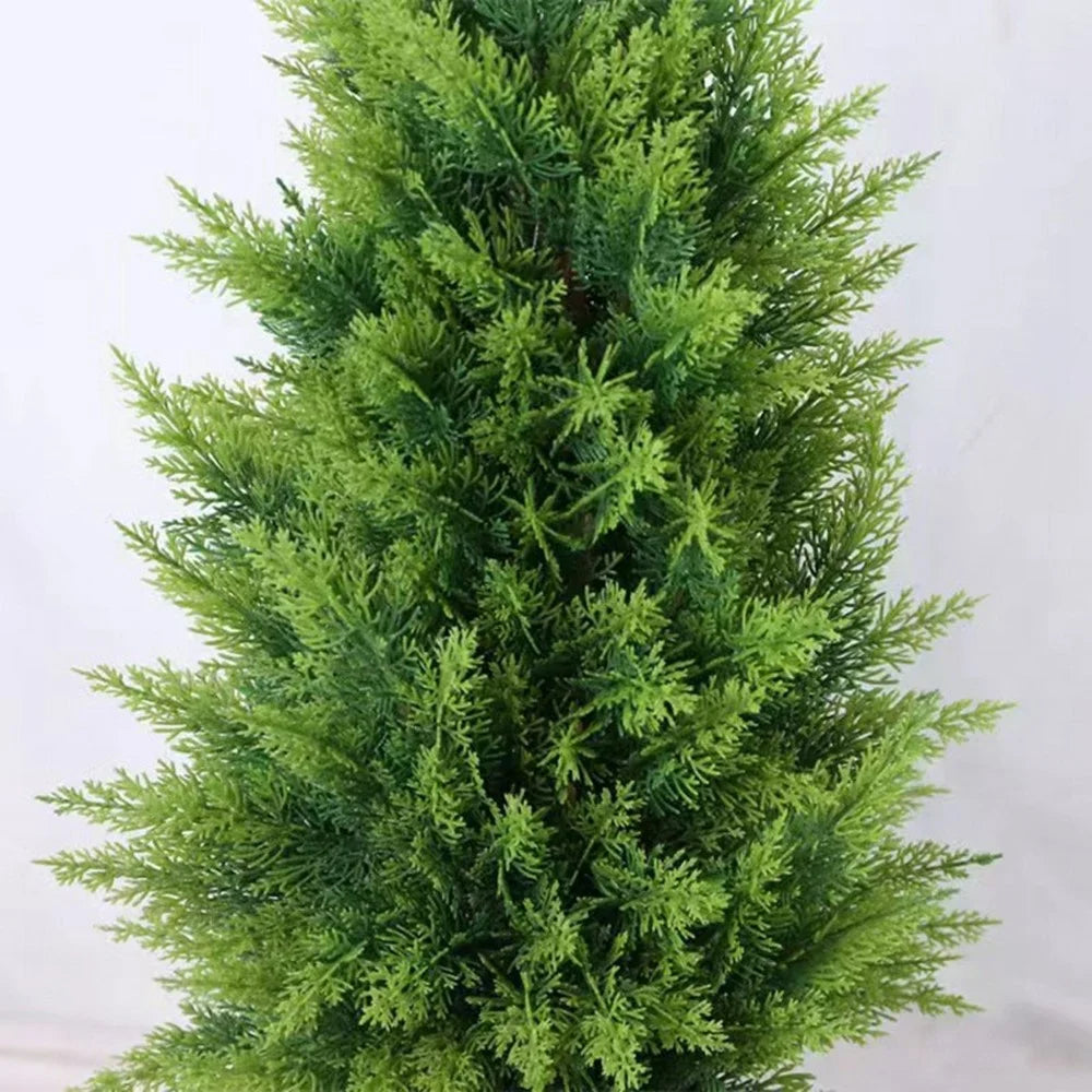 120cm Artificial Pine Tree Plastic Simulation Potted Plant Hotel Living Room Floor Decoration - 5