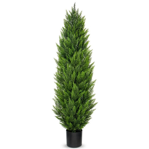 180cm Artificial Pine Tree Plastic Simulation Potted Plant Hotel Living Room Floor Decoration - 1