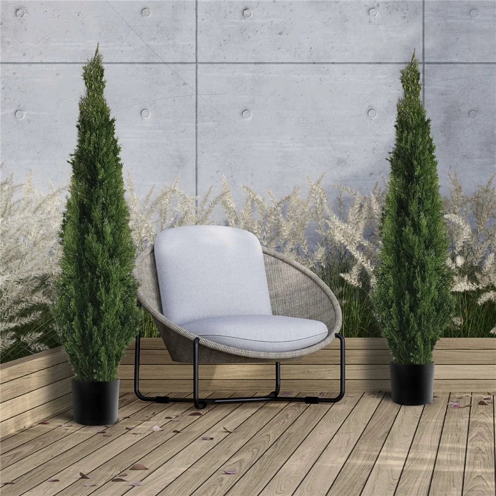 180cm Artificial Pine Tree Plastic Simulation Potted Plant Hotel Living Room Floor Decoration - 3