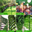 12Pcs 2.1m Simulation Leaves Rattan Plastic Green Vine Artificial Plant Wall Decoration - Ivy - 3