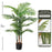 120cm Simulated Indoor Potted Green Plant Fake Areca Palm Living Room Floor Ornament - 3
