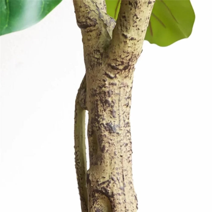80cm Simulated Fiddle Leaf Fig Potted Plant Indoor Hall Decoration Green Plant Artificial Bionic - 5