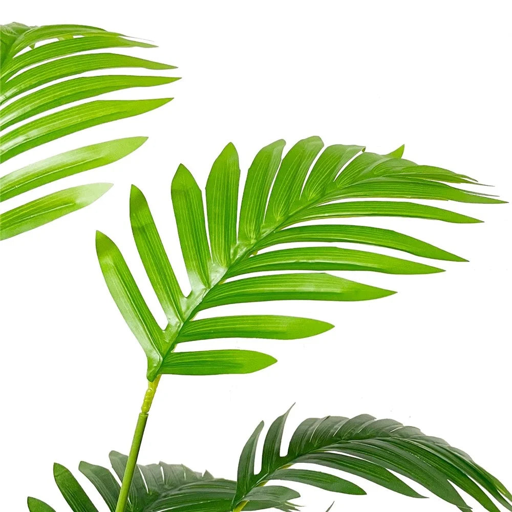 70cm Simulated Indoor Potted Green Plant Fake Areca Palm Living Room Floor Ornament - 3